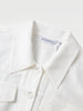 White Lyocell Shirt-Dress with Belt  Dress