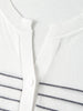 Lyocell Striped V-Neck Tee