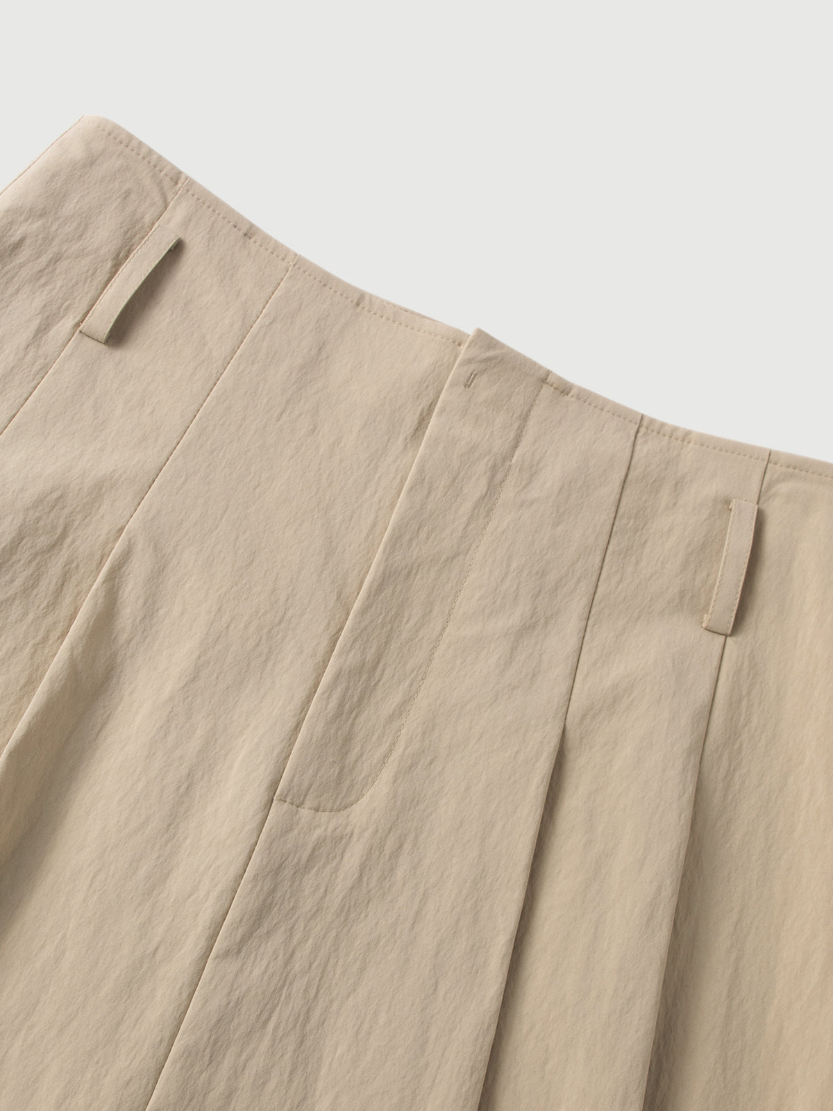 Khaki Midi Skirt