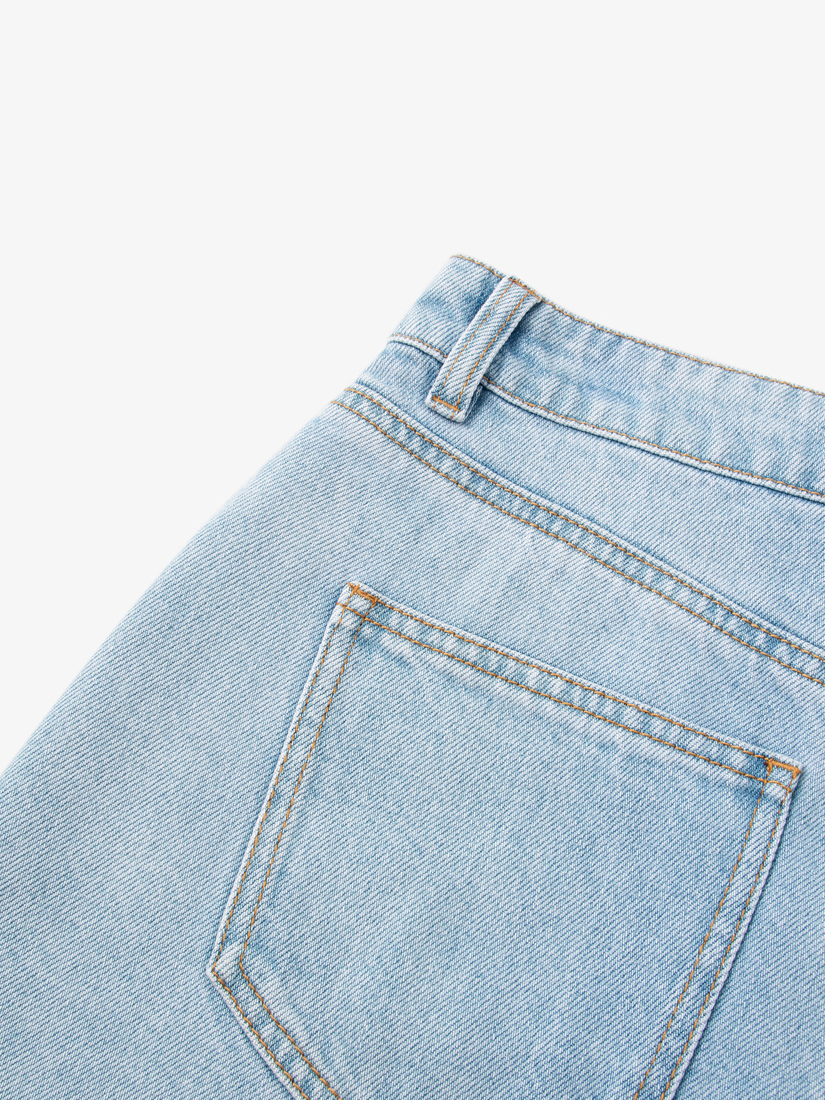 100% Cotton Jeans Shorts