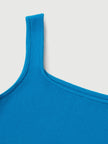 Sky Blue Square-Neck Sleeveless Tank