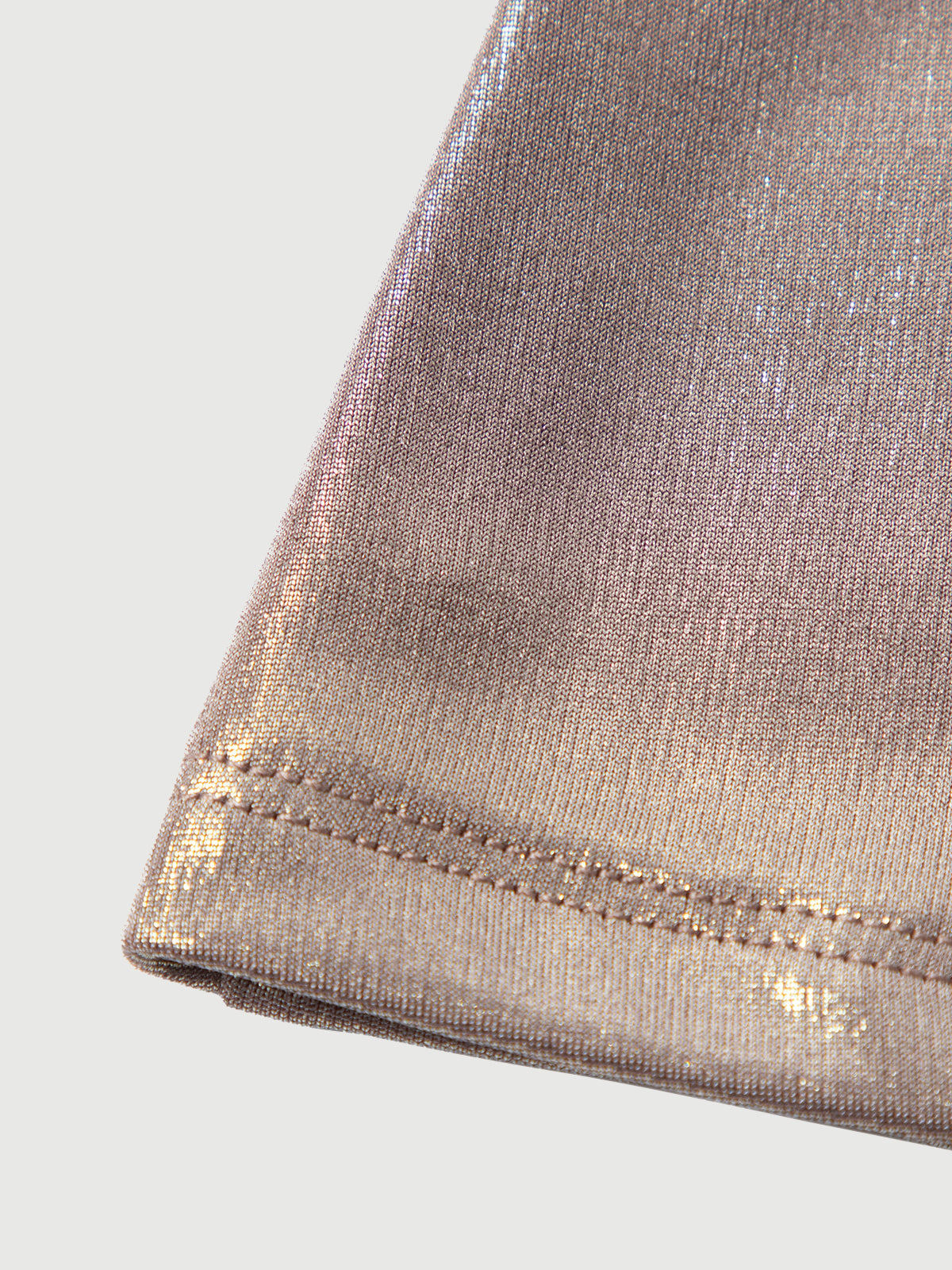 Off-Shoulder Sequin Fitted Top