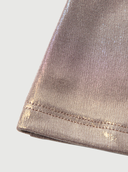 Load image 1 in gallery view. Off-Shoulder Sequin Fitted Top