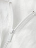 Lyocell-Linen Hooded Mid-Length Jacket