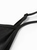 V Neck Silk Tankini Top