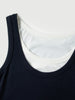 Lyocell Blend Two-in-One Dress