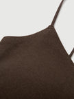 Cotton Blend Padded Tank Tops