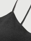 Cotton Blend Padded Tank Tops