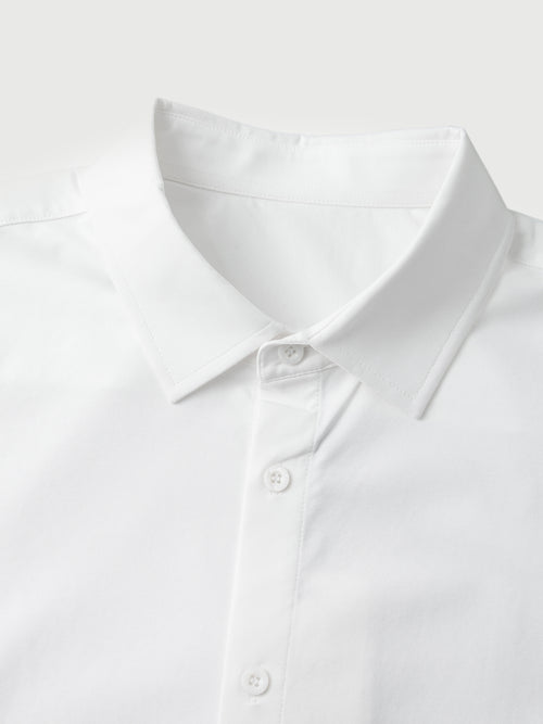 Load image 1 in gallery view. Pure Cotton Short-Sleeve Shirt