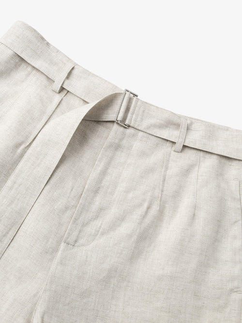Load image 1 in gallery view. 100% Linen Short Pants