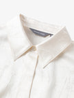 Silk Jacquard Satin Shirt