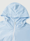 Light Blue Hooded UV Protection Jacket