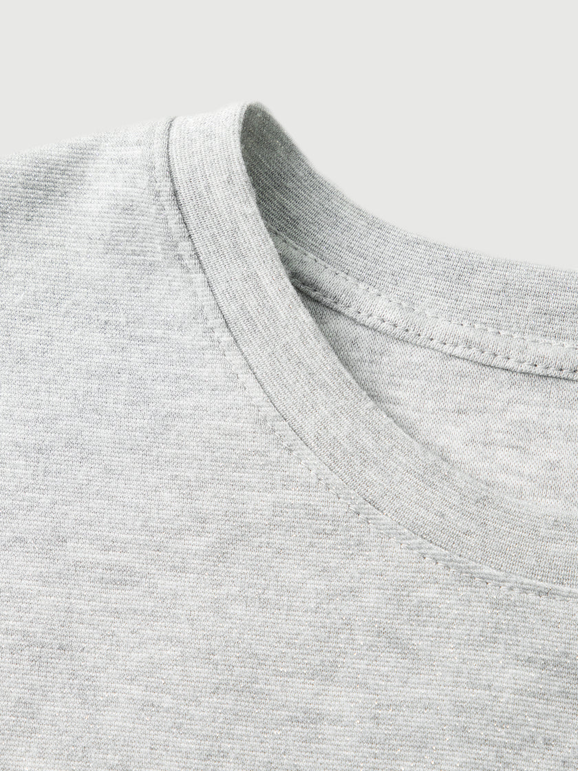 Dog Graphic Crewneck Tee