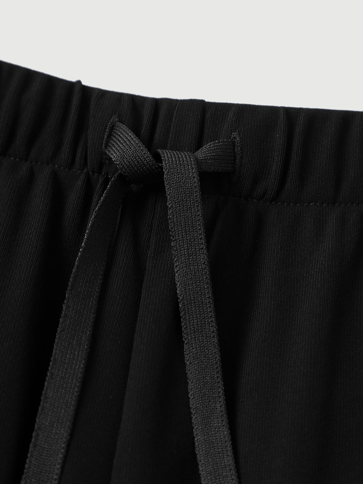 Acetate-Smooth Straight-Leg Pants