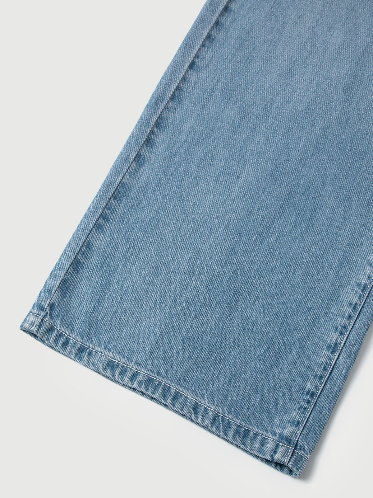 Tencel-Linen Blend Semi-Elastic Waist Pants