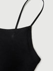 Cotton Blend Padded Tank Tops