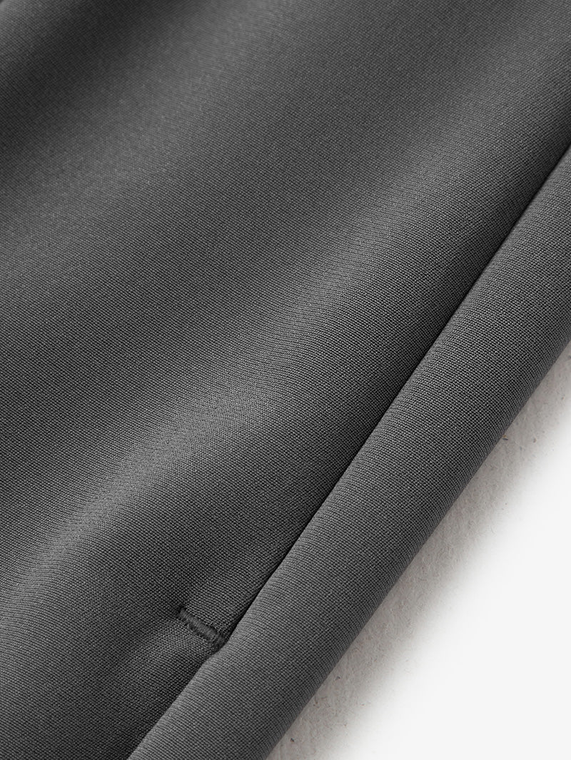 Straight Fit Silk Pants