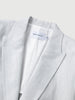 Linen-Blend Peak-Lapel Blazer