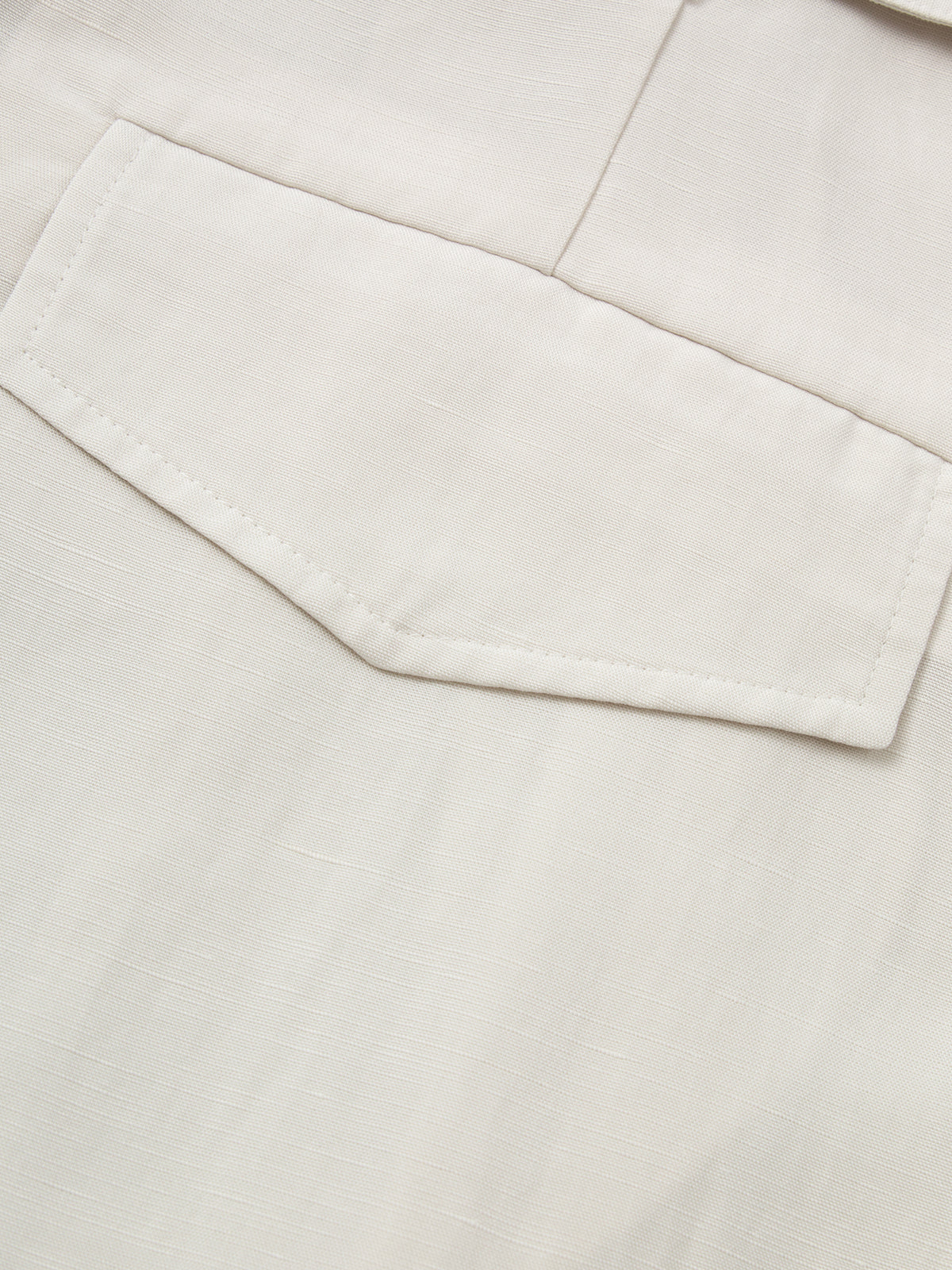 Wide Leg Lyocell Flax Belted Pants