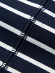 Stripe Round Neck Cotton T-Shirt