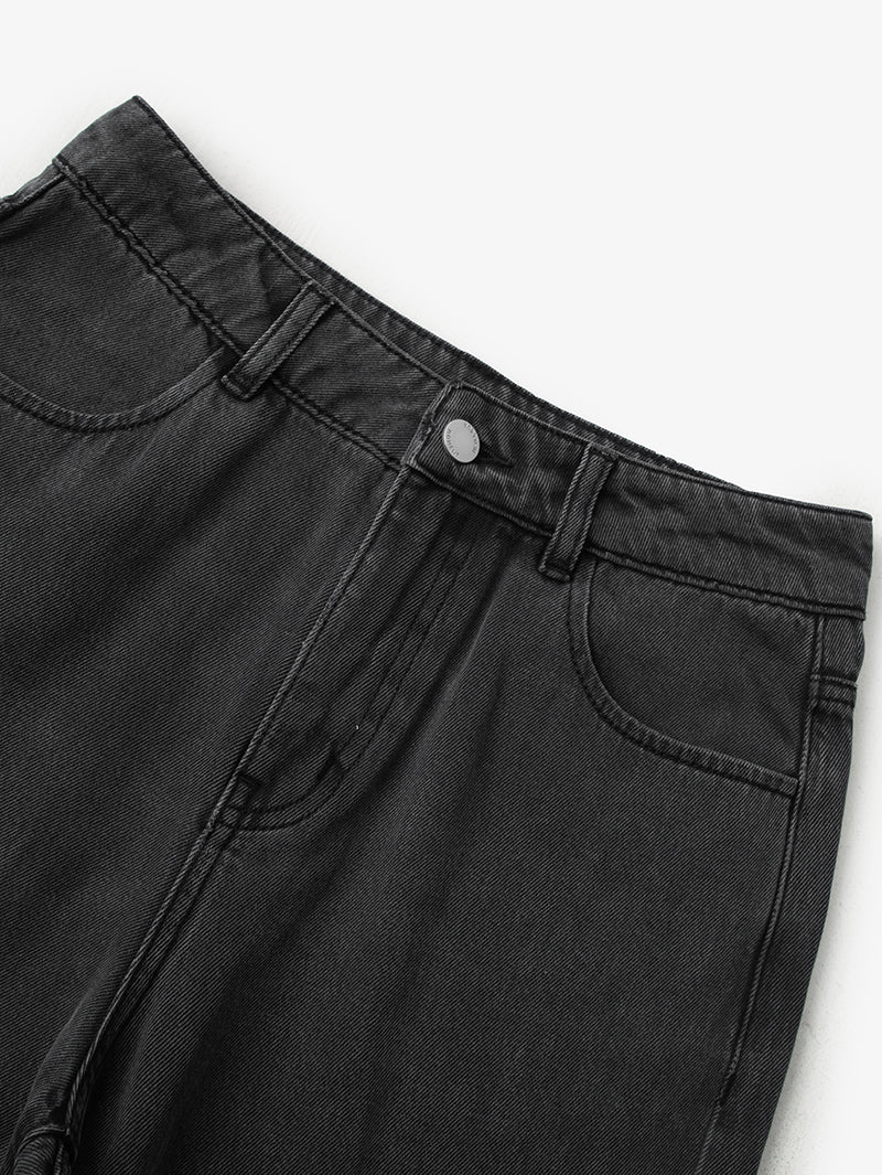 Straight Fit Lyocell Jeans