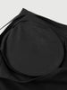 Charcoal Slim-Fit Ribbed  Tank