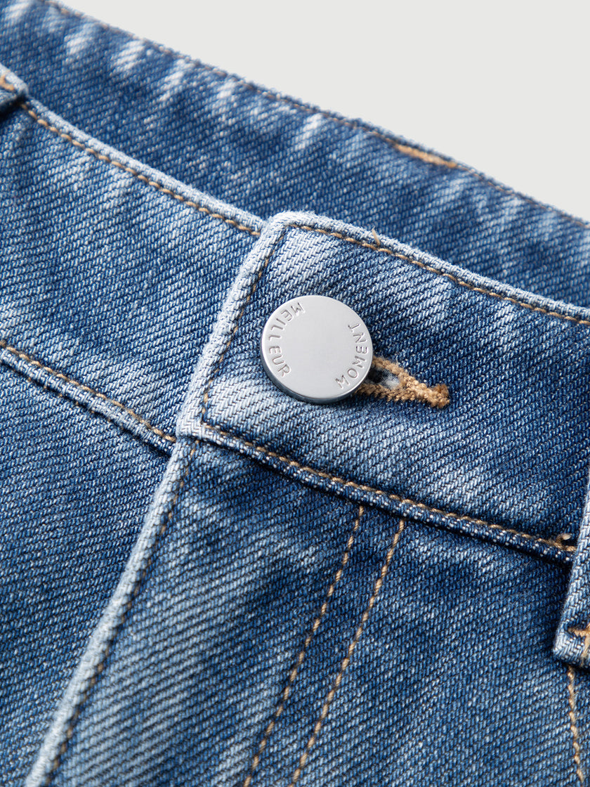 Vintage Flared Denim Jeans