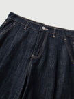 Cotton Wide-Leg Jeans