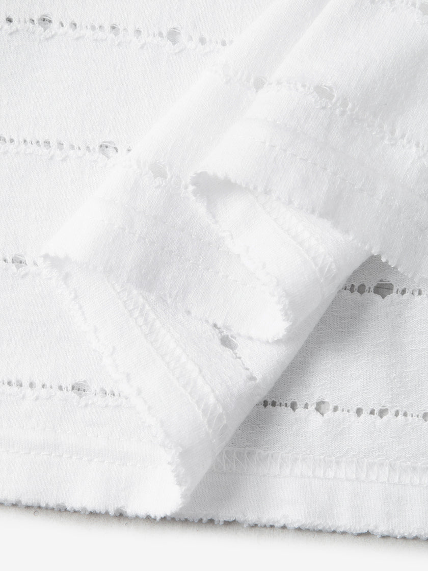 Asymmetric Cutout Oversized Tee