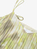V Neck Straight Fit Floral Slip Dress