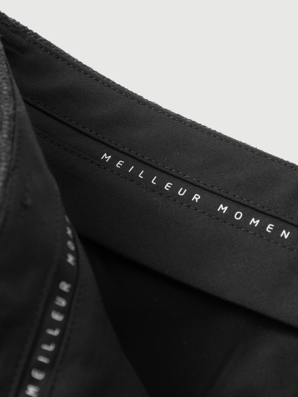 Wool Blend Straight-Leg Pants