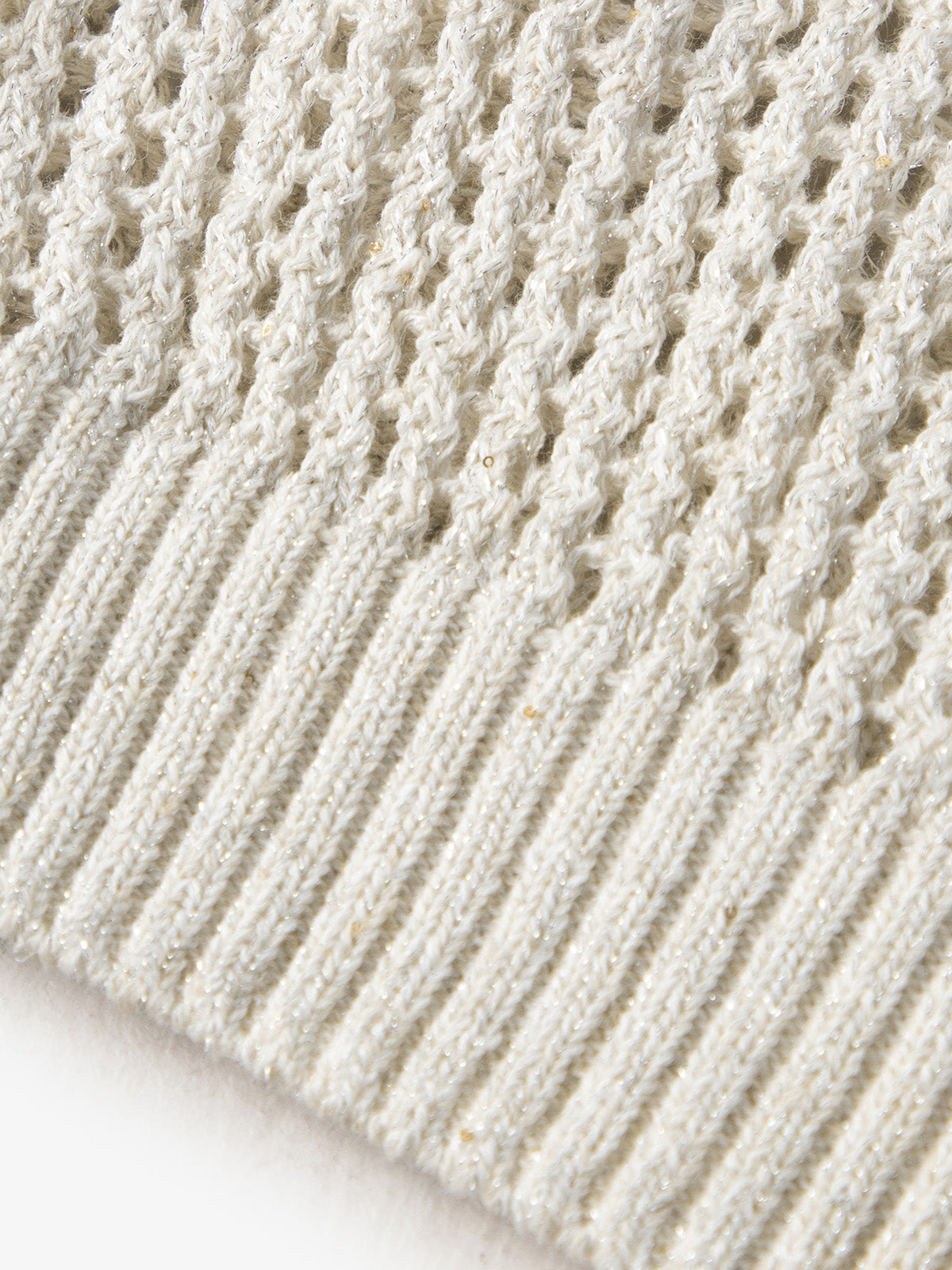 Linen Openwork Sweater