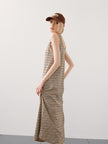Striped Sleeveless Dress