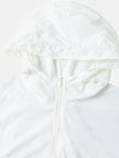 White Hooded UV Protection Jacket