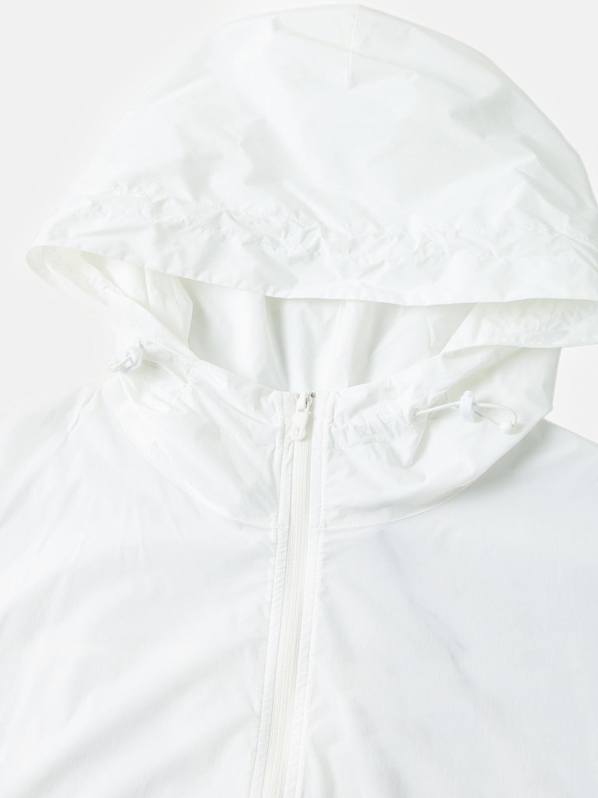White Hooded UV Protection Jacket