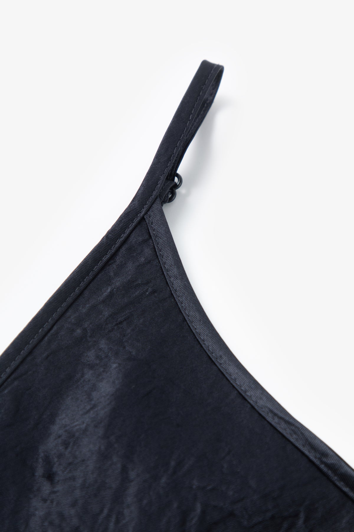 Satin Cowl-Neck Tie-Waist Maxi Dress