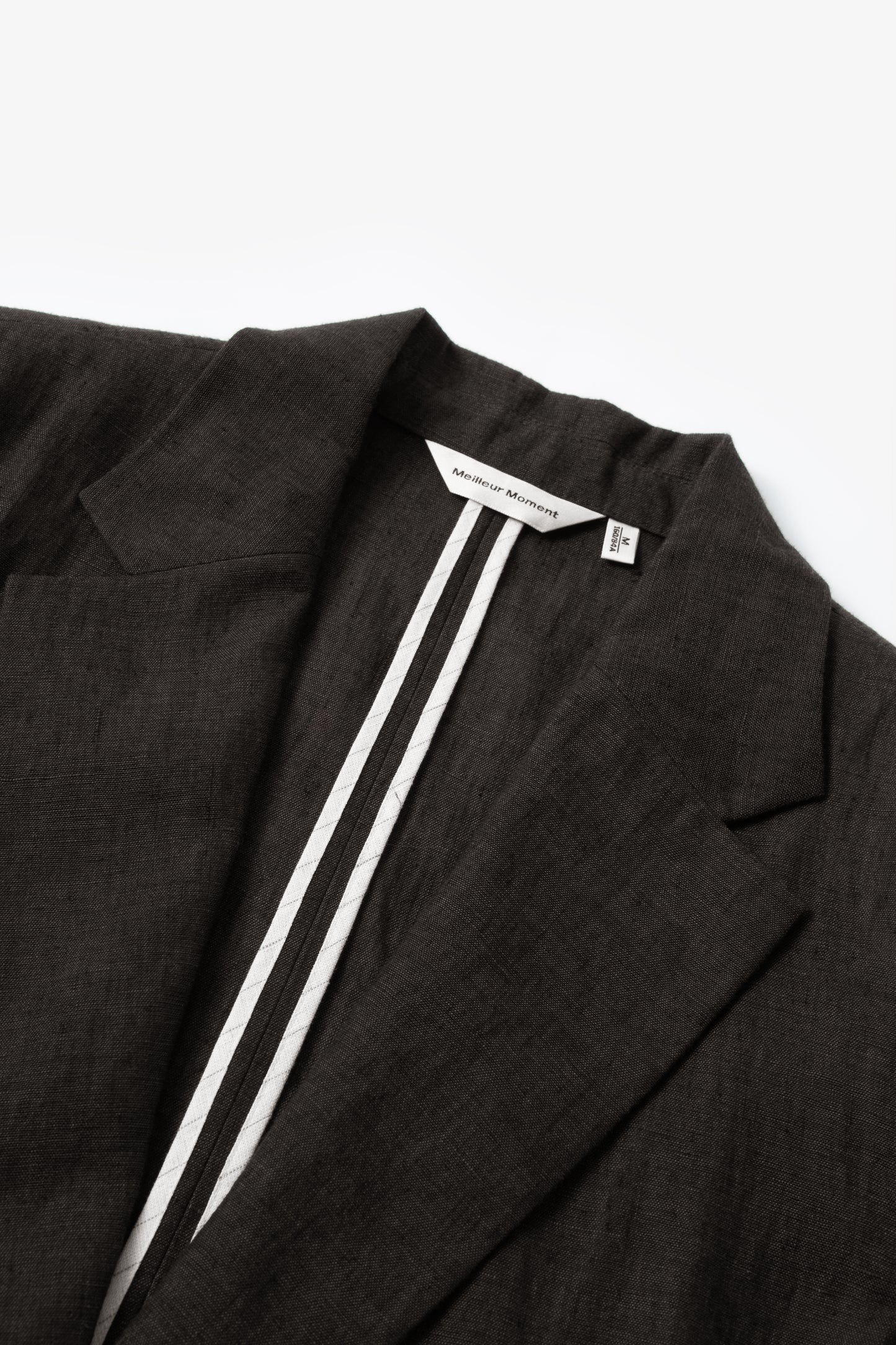 Relaxed Pure Hemp Notch-Lapel Blazer