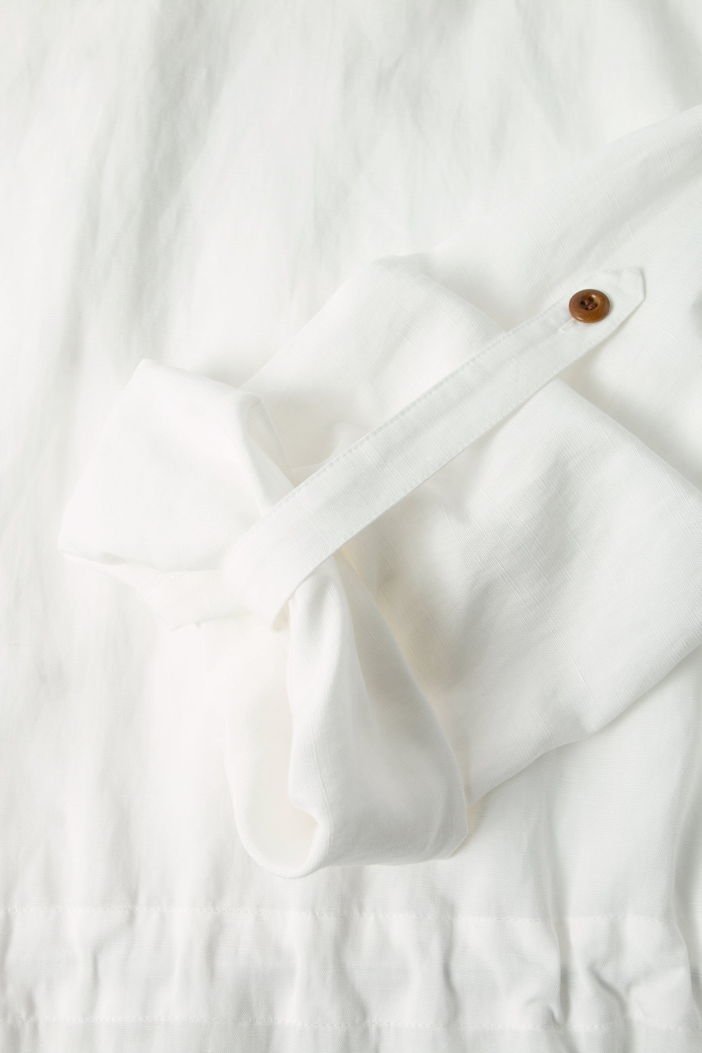 Lyocell Drop-Shoulder Collared Top